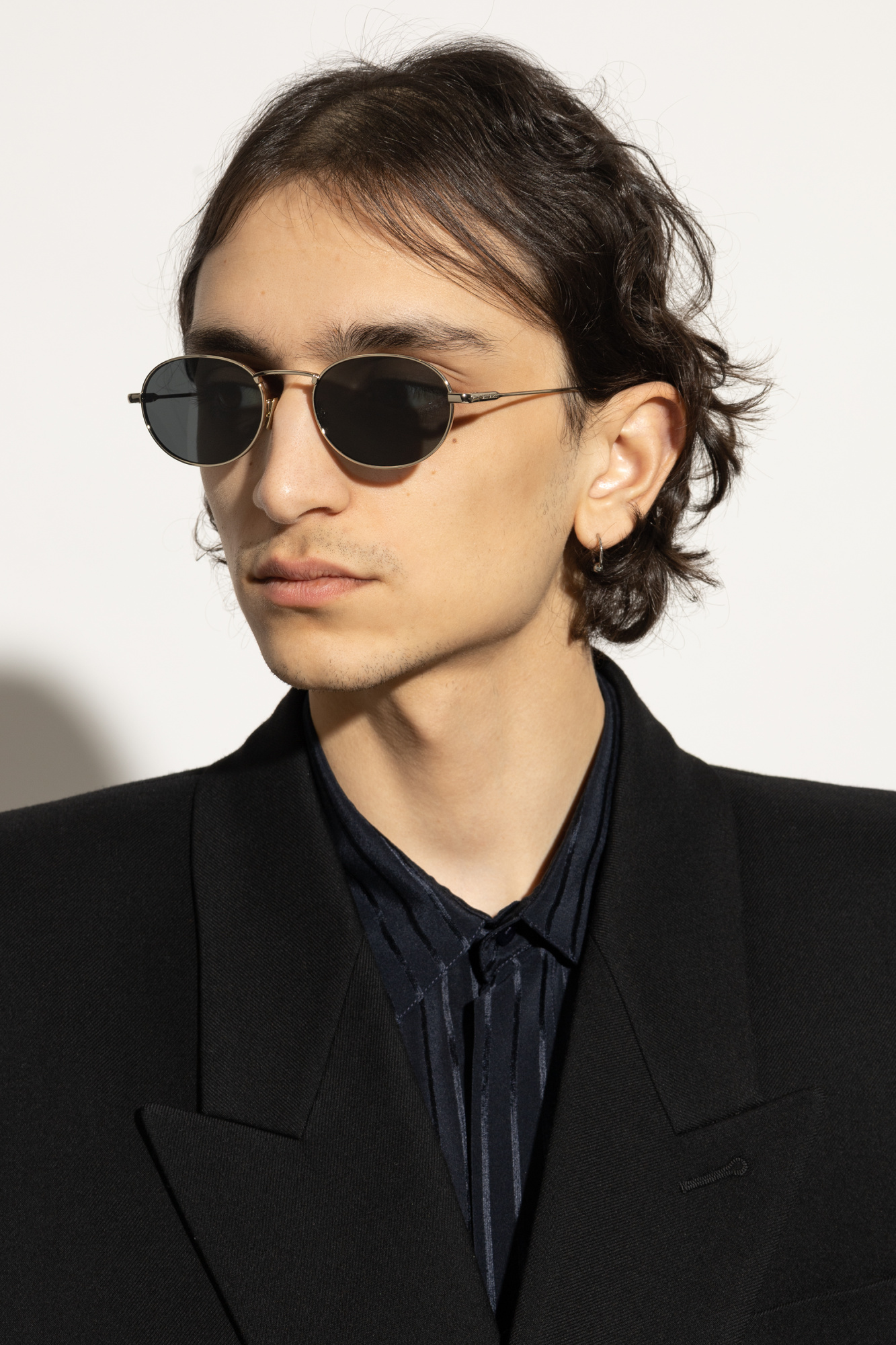 【SAINT LAURENT】 EYEWEAR SL 799 ラウンドフレーム サングラス Saint Laurent SL 799 Round Sunglasses | Fashion Eyewear US